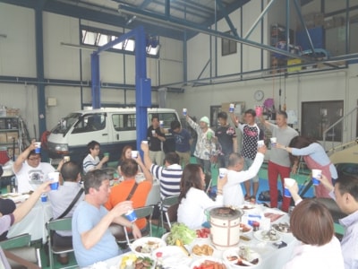 引越し1周年記念家族バーベキュー